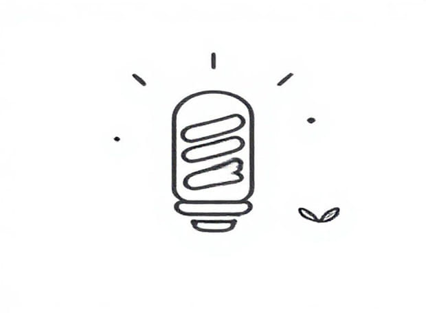 Energy Saving Is Environment Saving Drawing