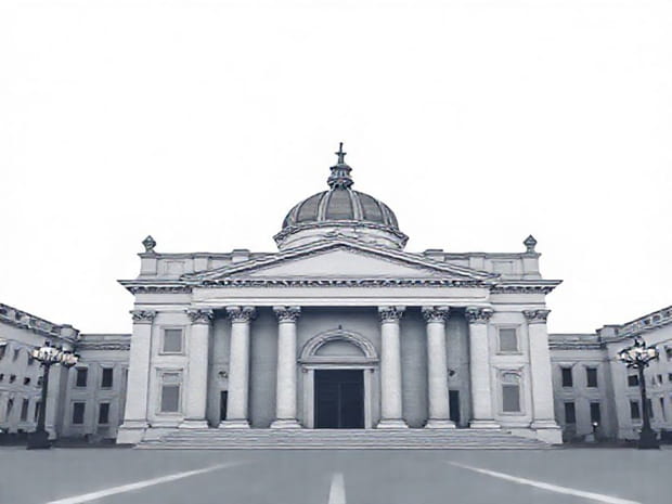Entrance To St Peter'S Basilica