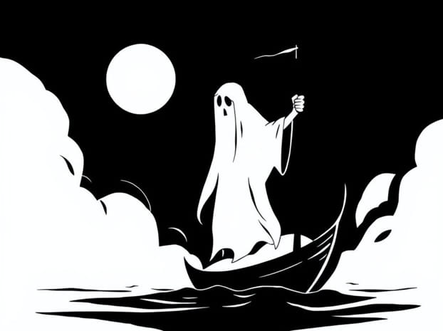Ghost Charon The Underworld Boatman