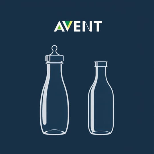 Glass Philips Avent Bottles