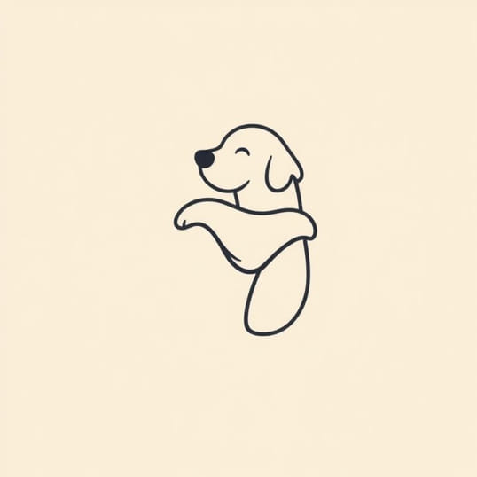 Golden Retriever Demands Hug