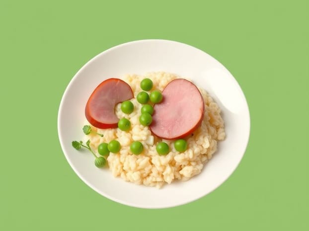 Ham And Pea Risotto