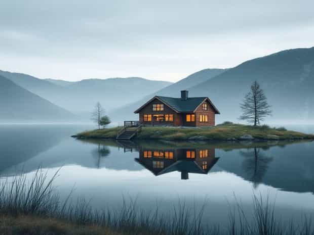 House Across The Lake