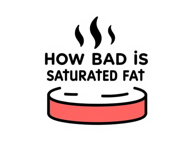 How Bad Is Saturated Fat