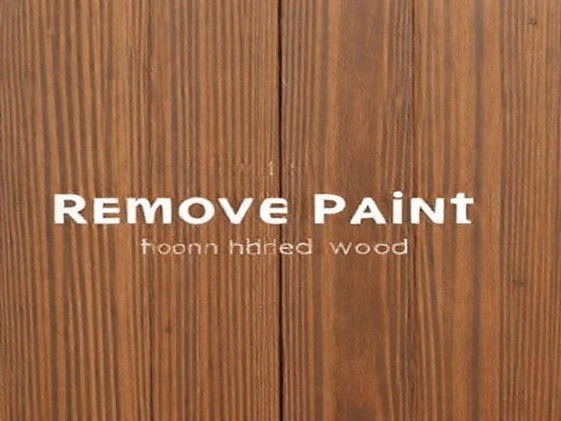 How To Remove Paint From Varnished Wood