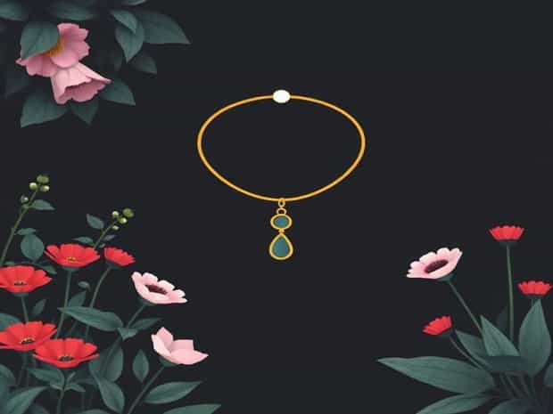Jewellery Garden Choker Design