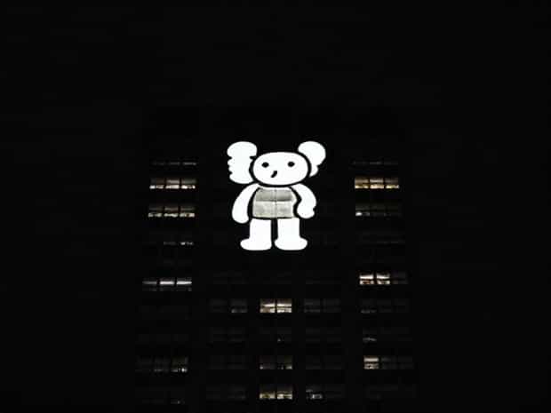 Kaws Seagram Building Nyc