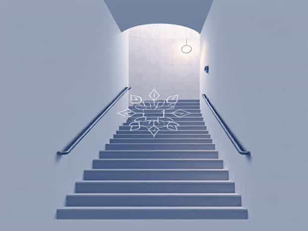 Mandala Thick And Quick Stairwell